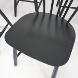 Poul M. Volther J46 spindle back chair for FDB Mobler, Denmark, 1956