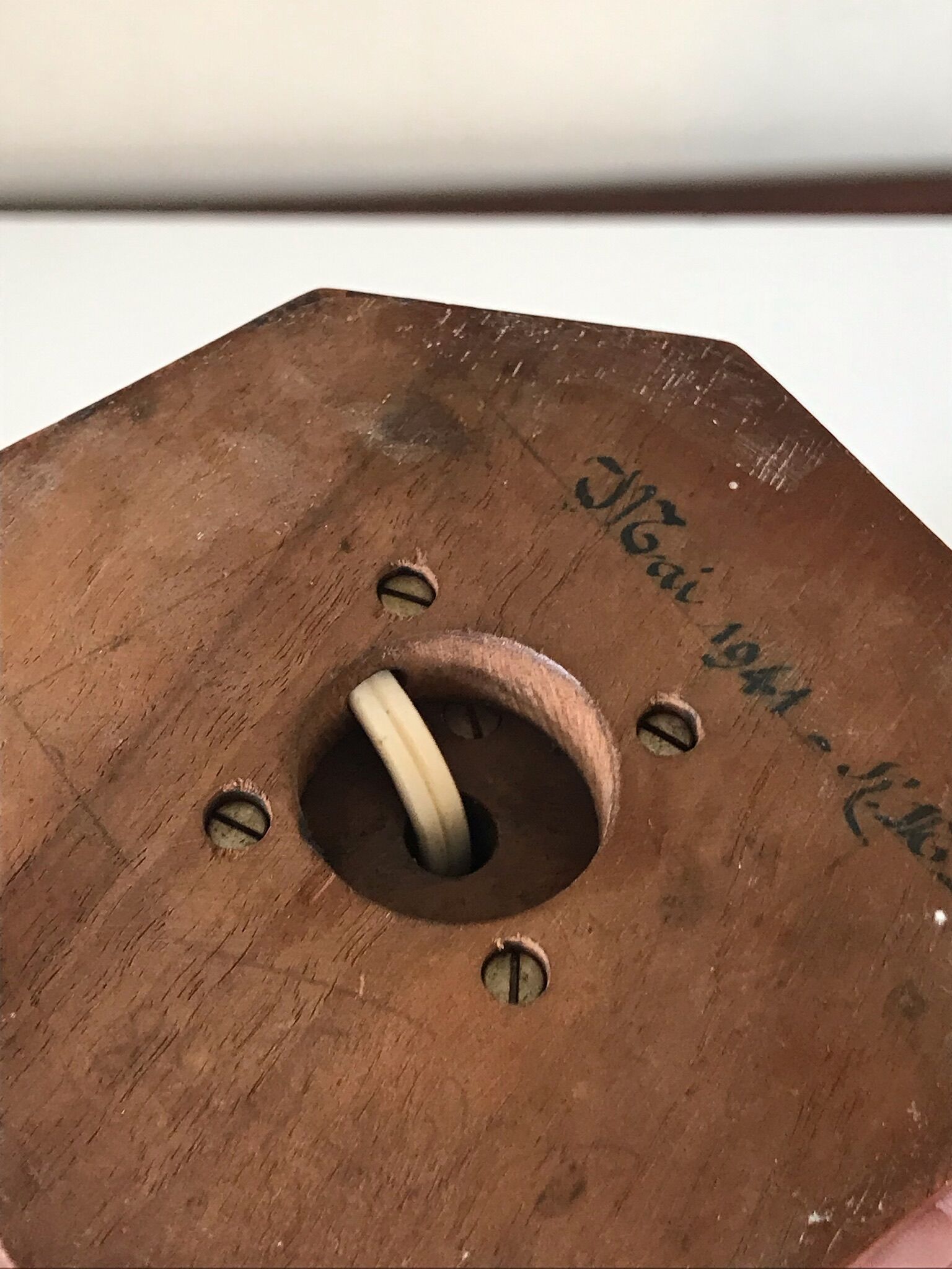 Copper lamp bauhaus design 1940