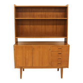 Scandinavian teak bookcase, Sweden, 1960