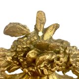 Louis XVI style gilded wood mirror