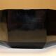 3 black Arcoroc "Octime" serving dishes