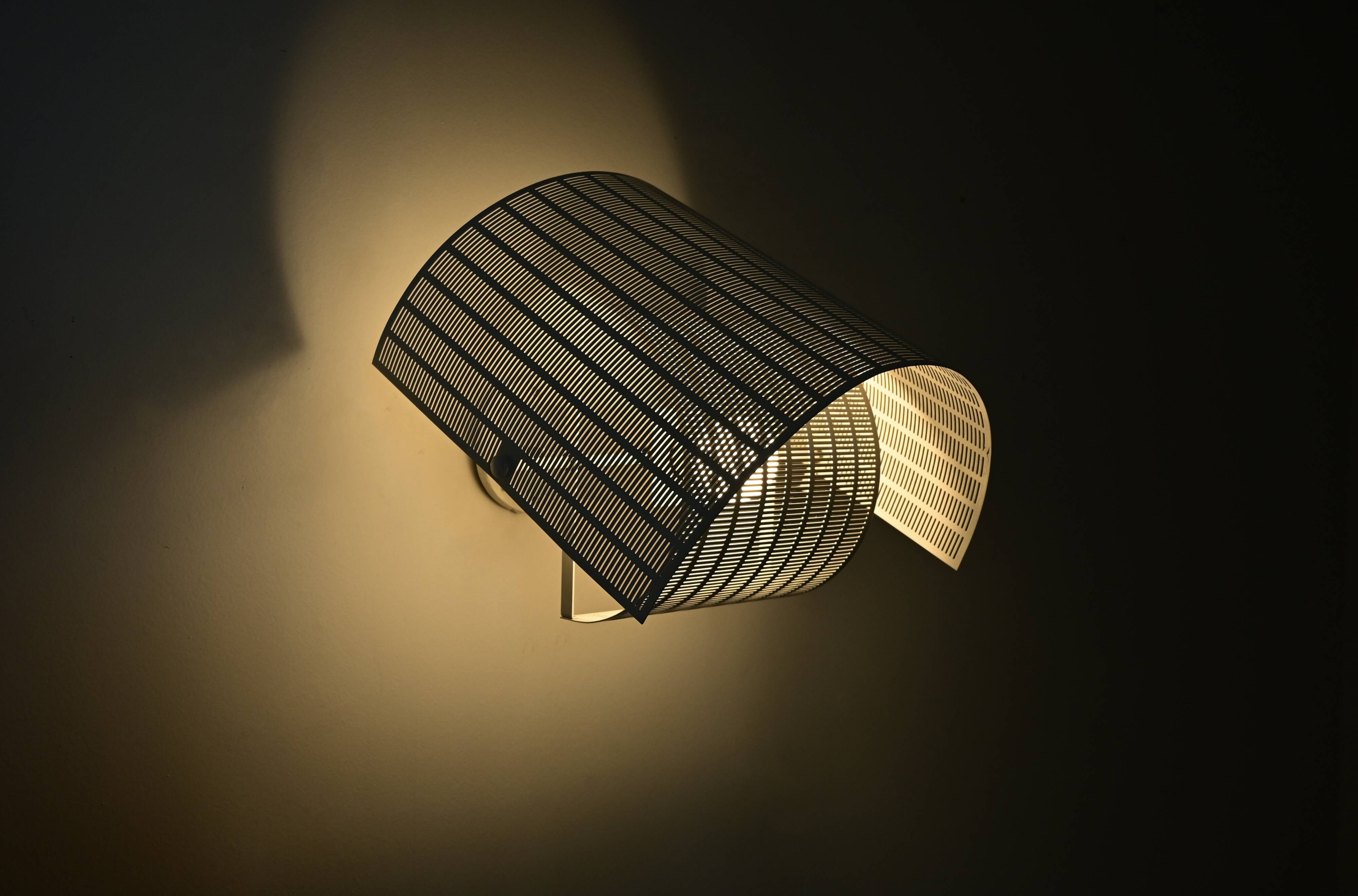 Shogun wall light by Mario Botta for Artemide, 1980s.