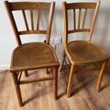 Pair of Luterma bistro chairs from the 1950s