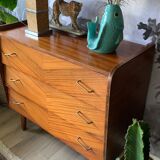 Chest of drawer compass feet