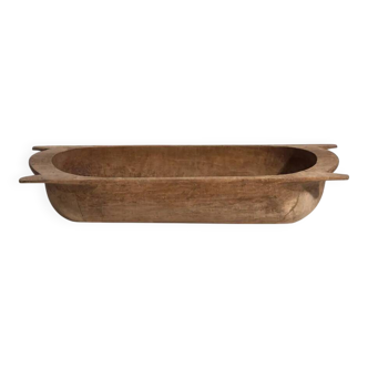 Antique solid wood bowl (c.1900) #14