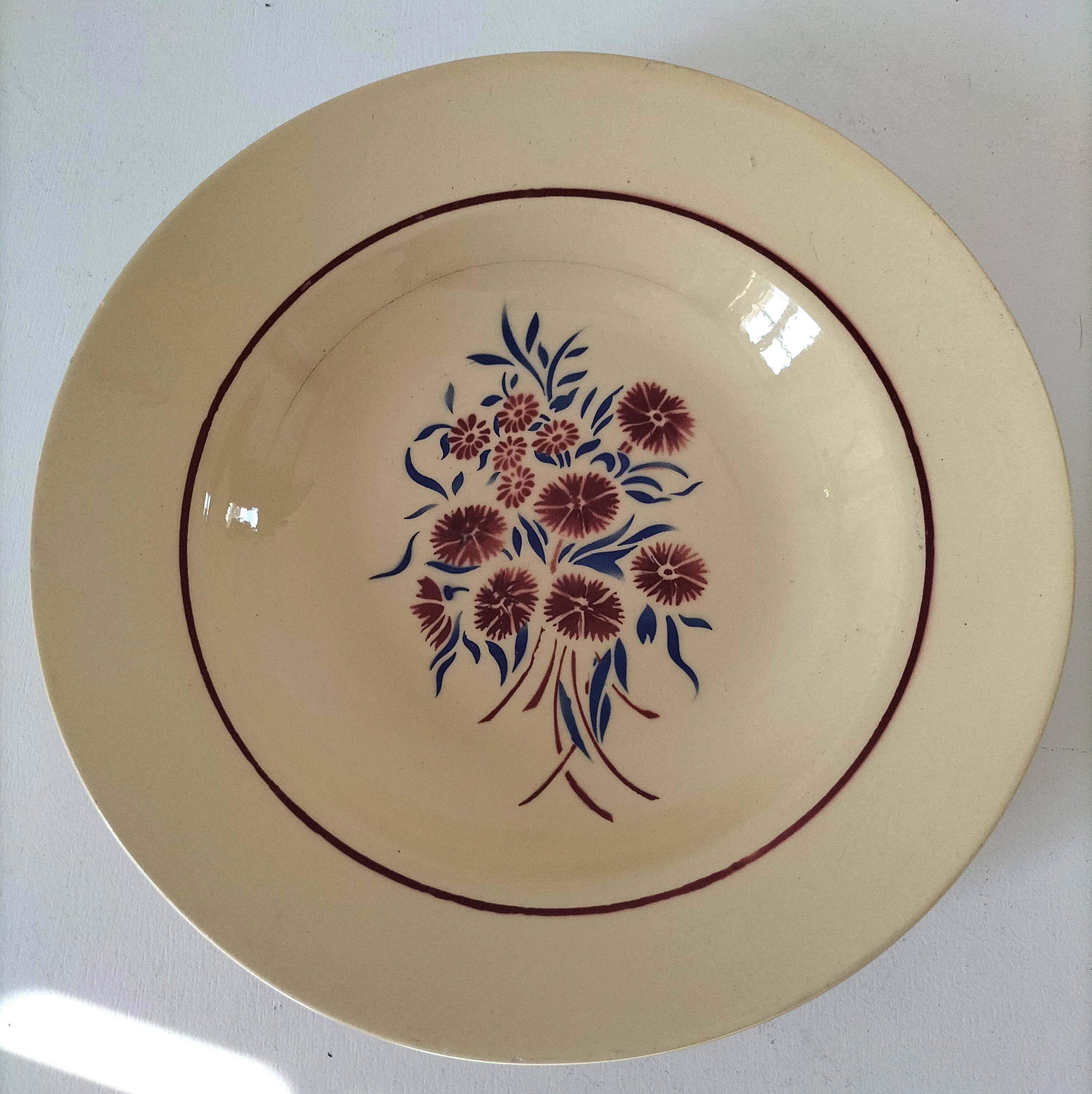 Badonviller plate, Francine model