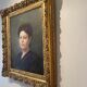 Portrait of a young woman, signed H Mouthier (1880-1975) and dated 1907