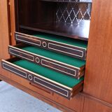 Danish design teak highboard with drawers, 1960s