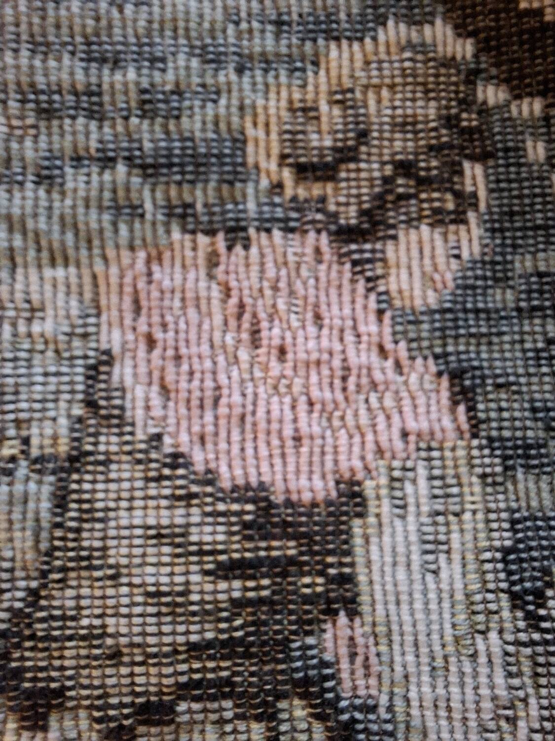 Old wall tapestry "Harbour Scene" The Woven Arts of France