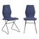 Pair of 1950 chairs by Louis Paolozzi