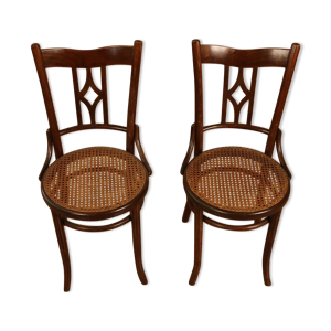 Paire chaises bistrots