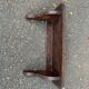 19th century solid wood wall shelf