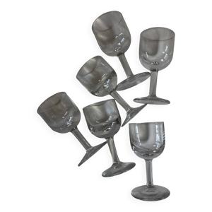 set de 6 verres voleurs - bistrot