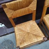 4 mulched chairs 50s