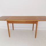 Vintage Danish Teak Extending Dining Table By Niels Moller For ABJ Mobelfabrik Denmark