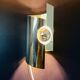 Set of 2 Space Age 1970s wall lights inspired by Oxar lamps