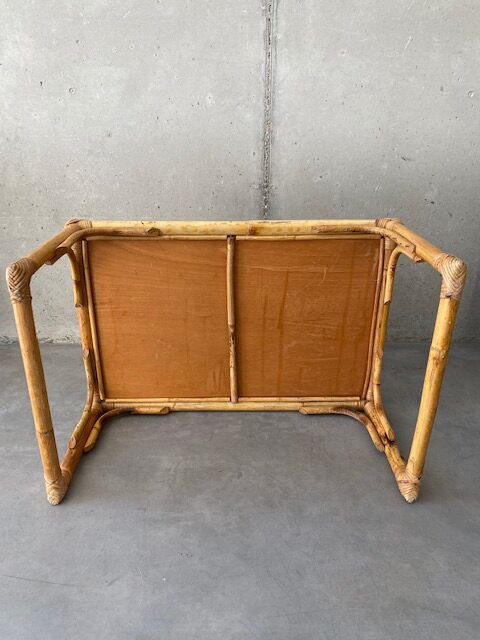 Rattan coffee table