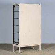 Vintage iron and glass medicine cabinet, 1970s