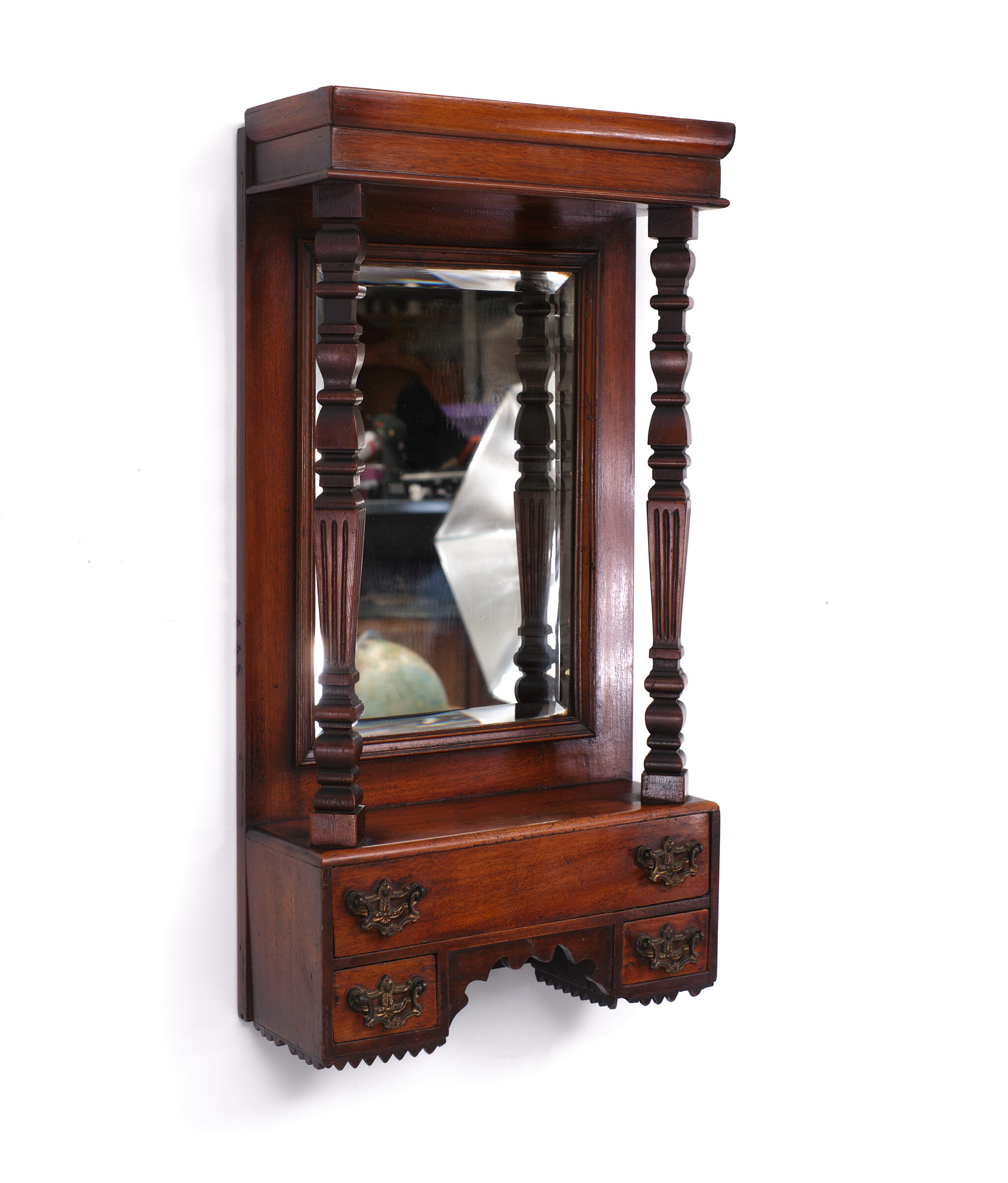 Victorian hall mirror, 1880, England