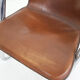 Fauteuil en cuir brun pour Cidue, Italie