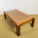 Vintage Scandinavian teak coffee table from the 1960s