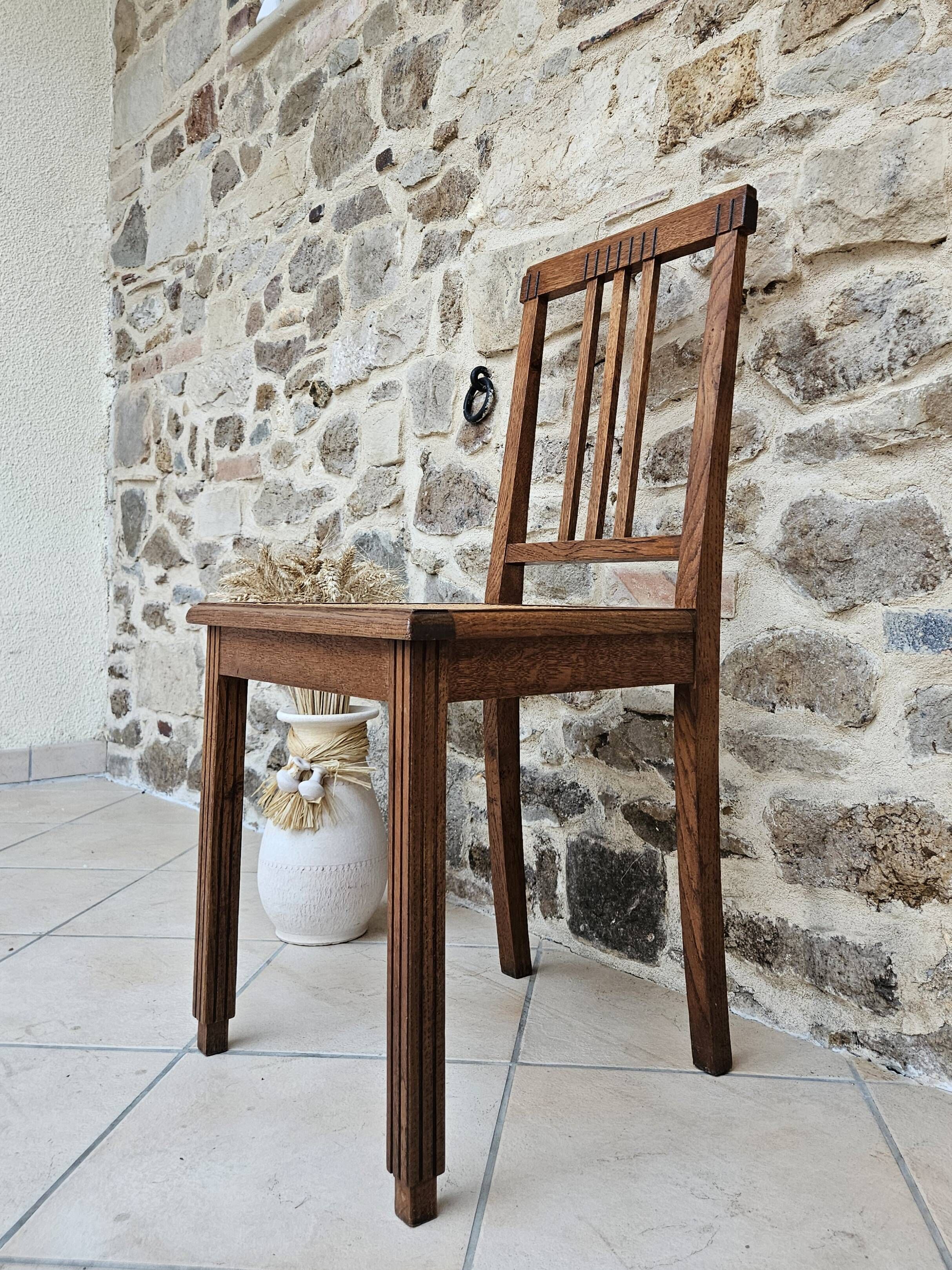Lot of Art Deco chairs
