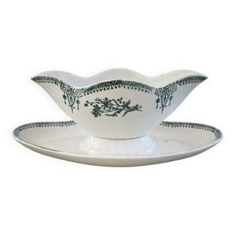 St Amand ironstone sauceboat