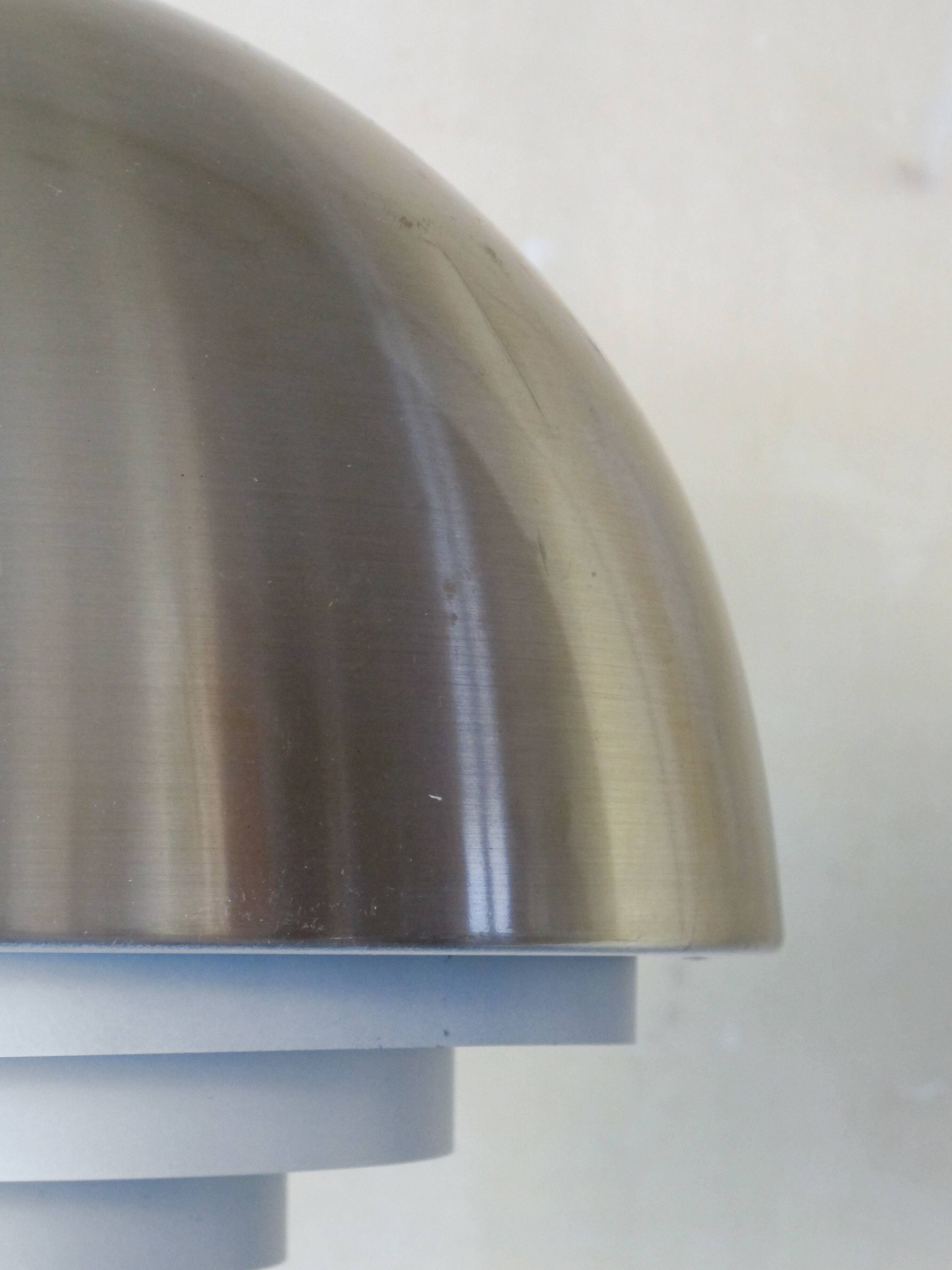 Scandinavian brass pendant lamp, 1950s