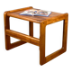 Table d'appoint, teck massif, années 1960