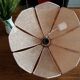 Suspension fleur cannage