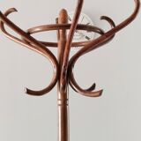 Parrot coat rack in turned wood