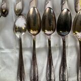Silver metal cutlery