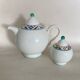 Villeroy and Boch Indian Look teapot and sugar bowl