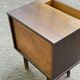 Table de chevet espagnole ou basque en bois