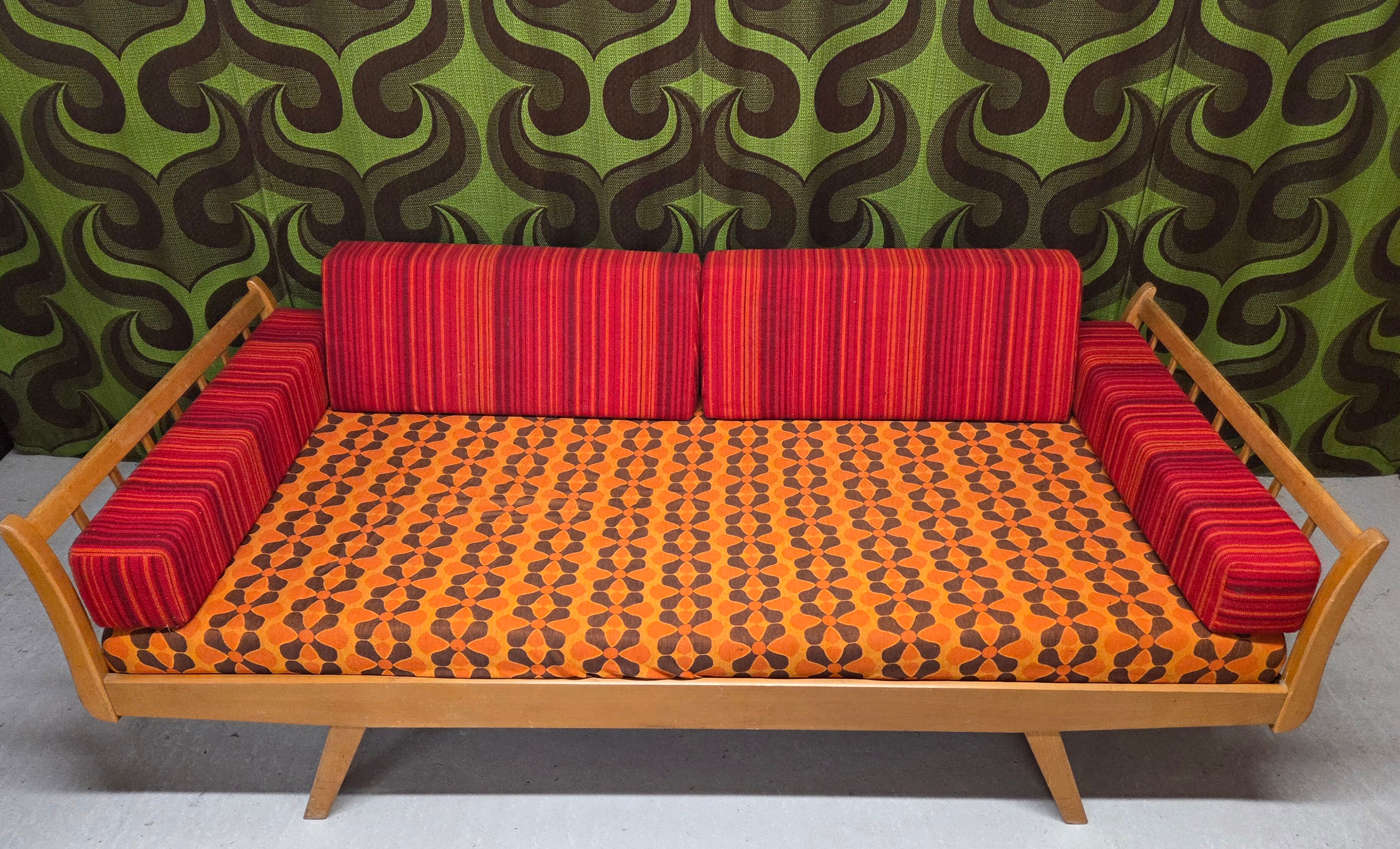 Daybed méridienne vintage 1970