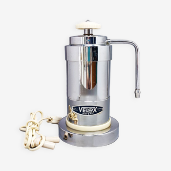 Machine à café expresso Big Velox des années 1960 par P. Malago. Fabriqué en Italie