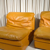 Vintage leather armchair