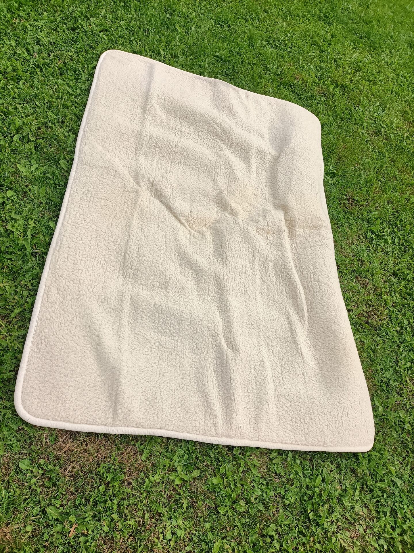 Dessus de Lit Vintage mouton véritable