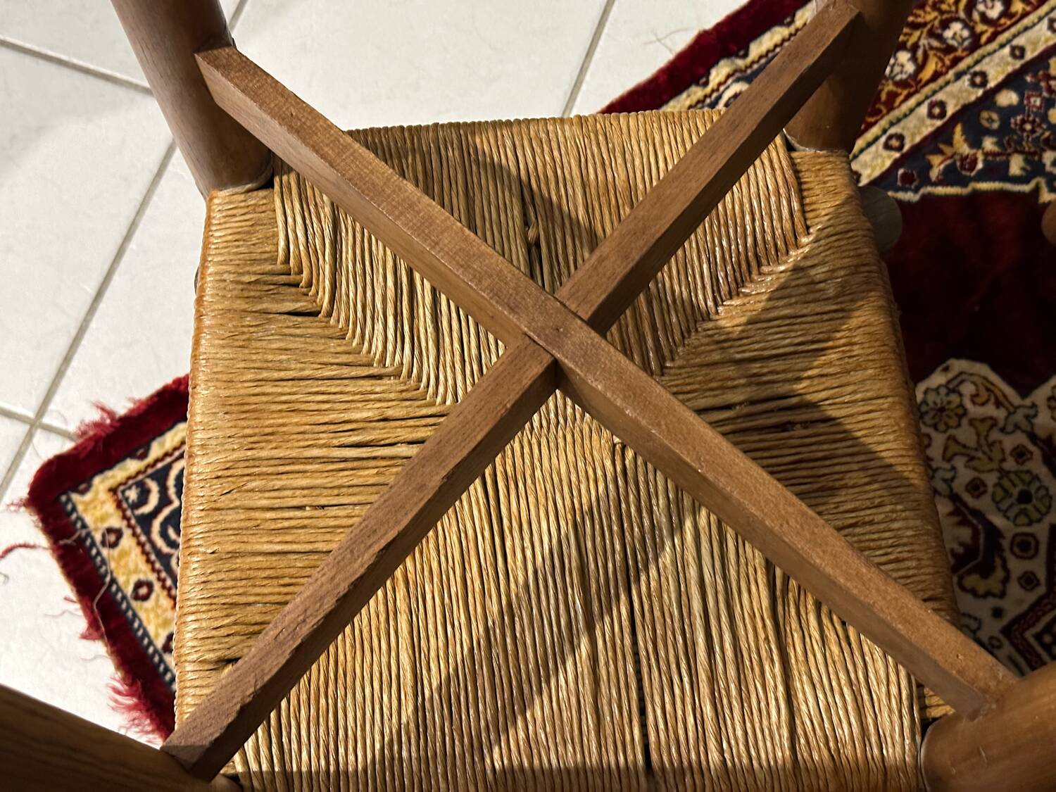 Set of 4 Méribel chairs by Charlotte Perriand 1950