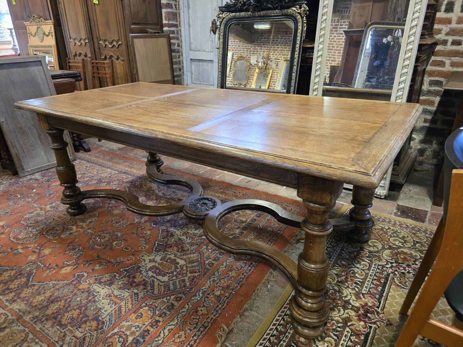 oak farm table