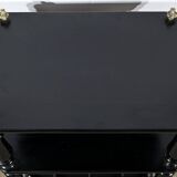 Small music cabinet in blackened pear wood, Napoleon III style – 1900