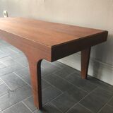 Vintage coffee table teak veneer