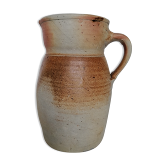 XXL pitcher in old enamelled stoneware
