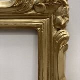 Louis XV style golden frame