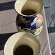 Paire de vases Dien Thao bleu cobalt, 20ème siècle