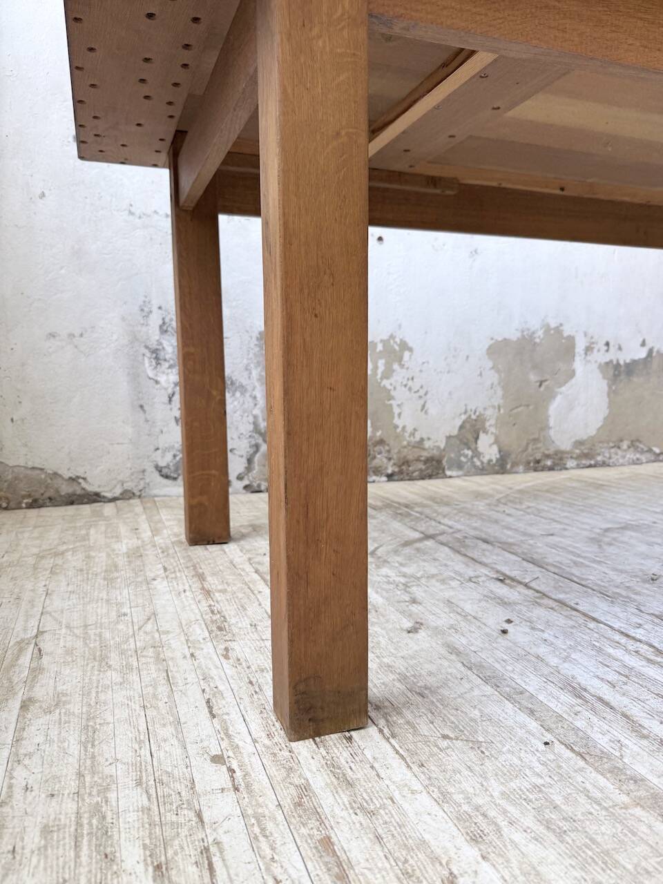 Oak farmhouse table 213-283cm with extension