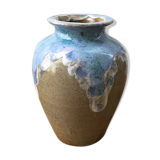Vase grès émaillé