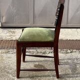 6 chaises Art Déco françaises numérotées, 1940