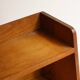 Vintage 1960s secretary in oak veneer with a drop-down front.