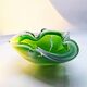 1960s Big Ashtray or Catch-all in Murano Glass by Flavio Poli for Seguso.